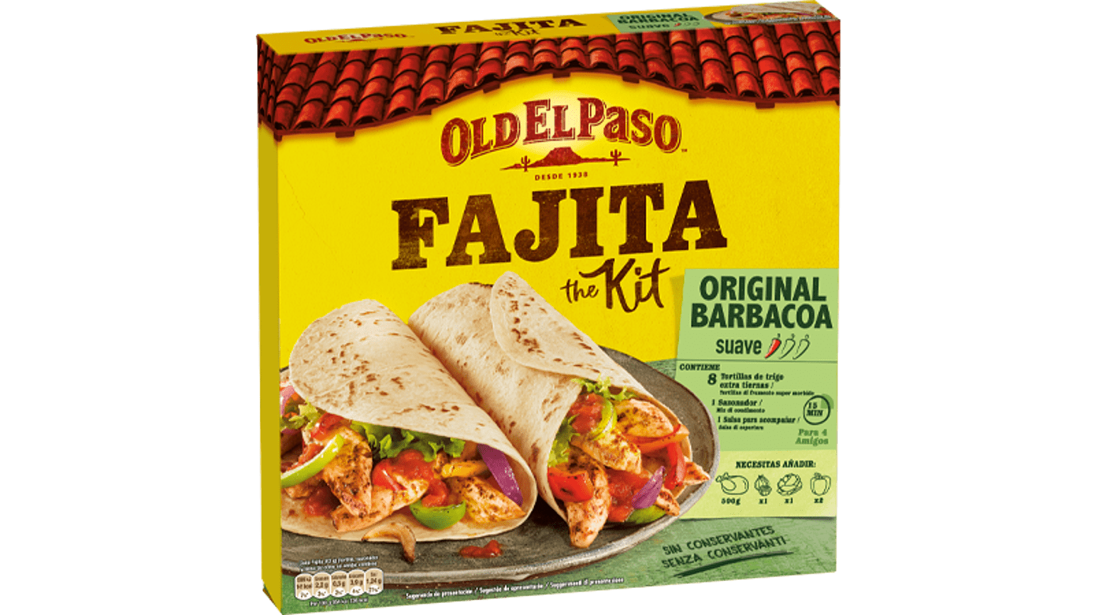 Fajita Kit Original Barbecue Mild